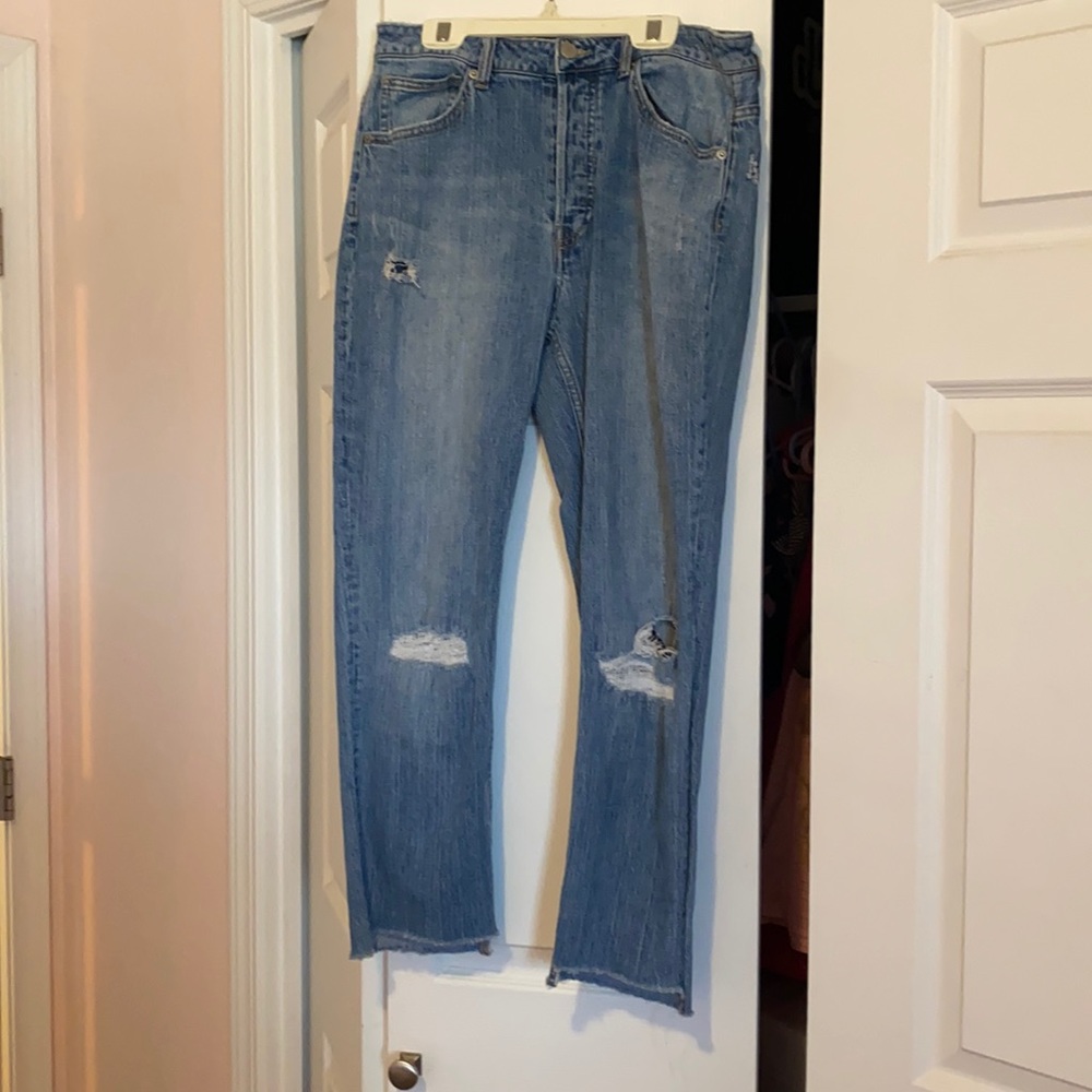 H&M distressed jeans